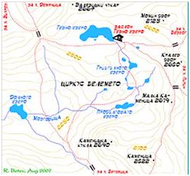ezera v pirin kamenishki